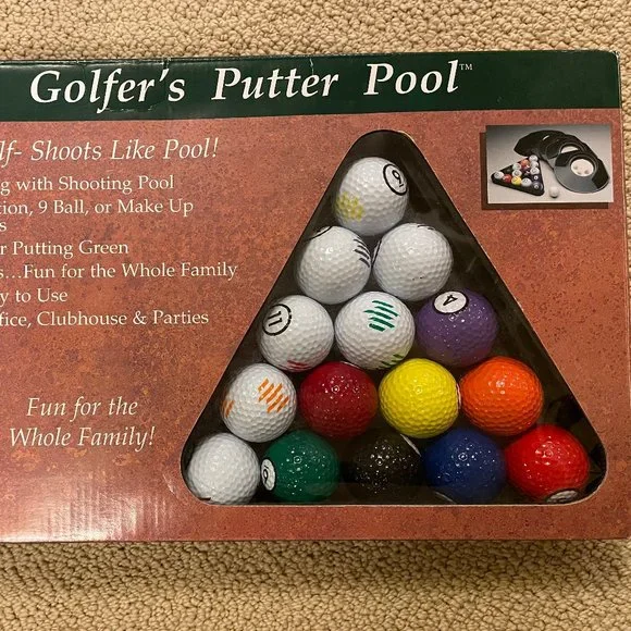 Golfer's Putters Pool Game - Picture 1 of 4